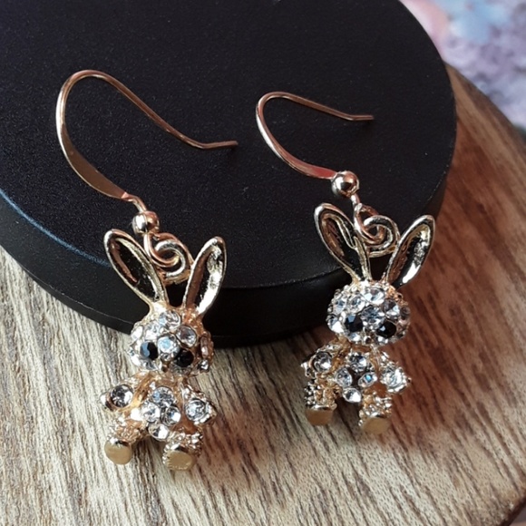 NEW Rabbit Earrings - Picture 2 of 3